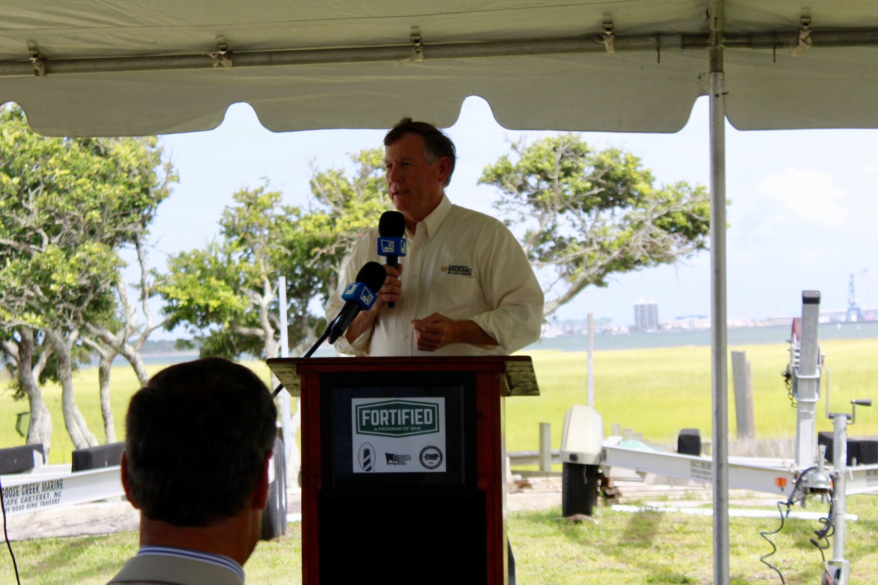 Insurance officials mark 30,000 weather-resilient roofs installed in US with ceremony in Atlantic Beach